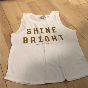 White Spiritual Gangster Muscle Tank